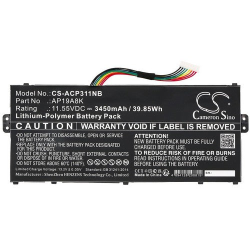 Acer Chromebook Spin CP311-3H-K0HG Battery
