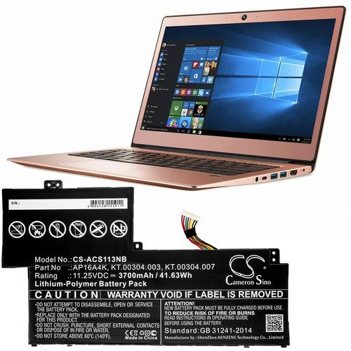 Acer Aspire One Cloudbook 11 AO1-132-C4RS Battery