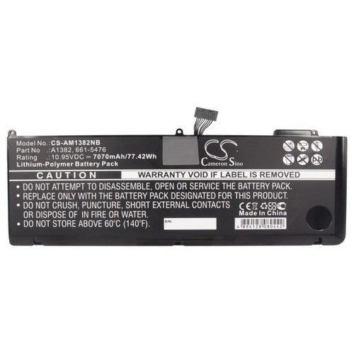 Apple MD104LL/A A1286 MacBookPro9.1 Mid 2012 Battery