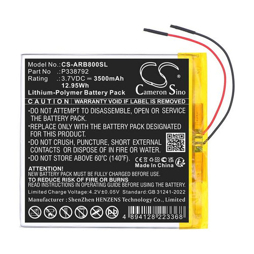 Archos 8OB Xenon Battery
