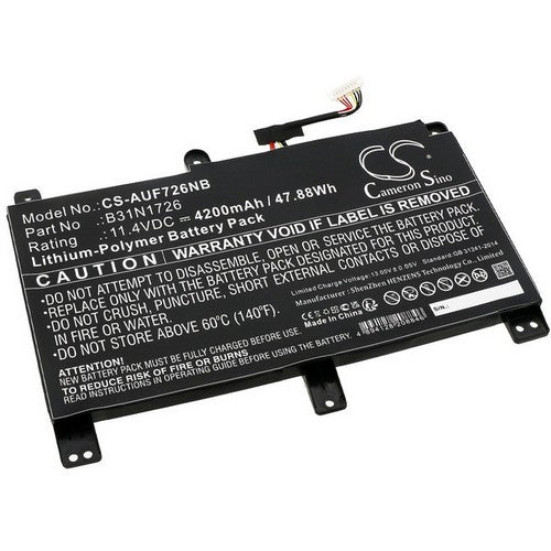 Asus TUF Gaming F15 FX506LH-HN042T Battery