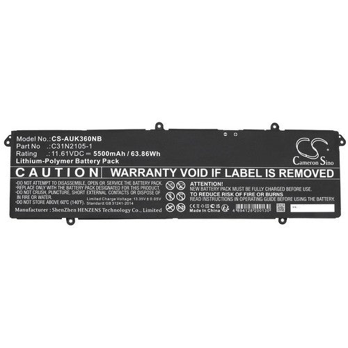 Asus K5504VN-L1033WS Battery