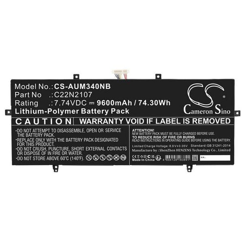 Asus Zenbook 14 OLED UX3402ZA-KM064W Battery