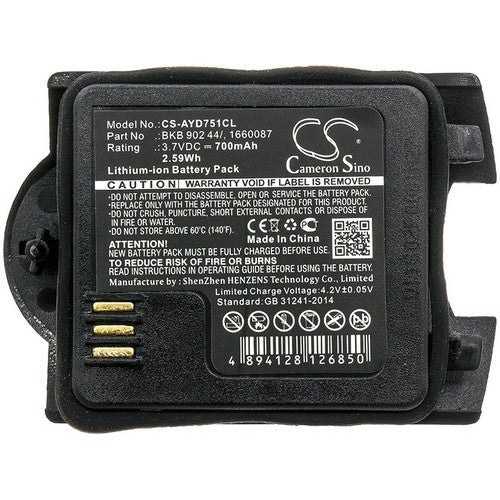 Ascom RAID2 Battery