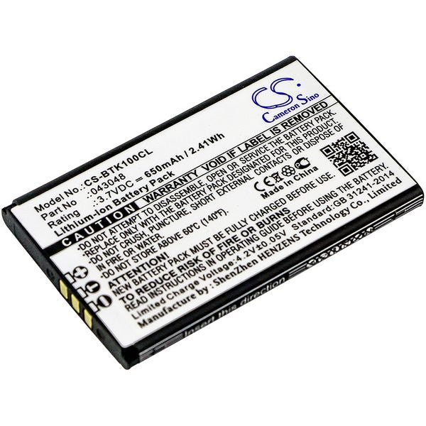 CS-BTK100CL Battery