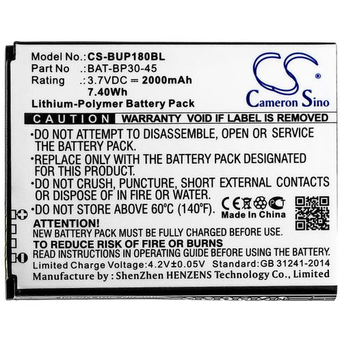 BlueBird BP30 Battery