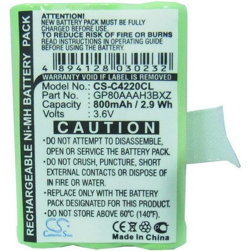 Clarity GP80AAAH3BXZ Battery