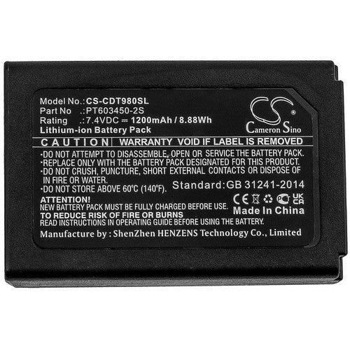 Extech Video Particle Counter VPC300 (Built-in Camera) Battery