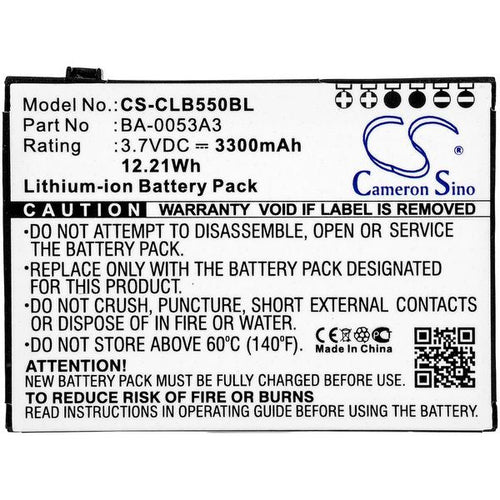CipherLab BA-0053A3 Battery