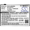 CipherLab BA-0053A3 Battery