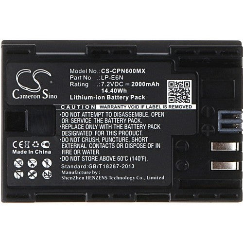 Canon LP-E6P Battery