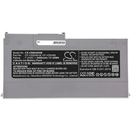 Panasonic CF-MX4DDFJR Battery
