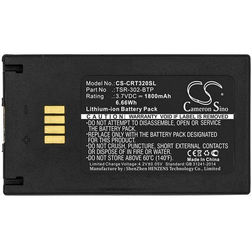 Crestron TSR-302 Handheld Touch Screen Remote Battery