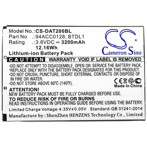 Datalogic 3H21-00000491 Battery