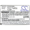 Datalogic DL-Axist Battery