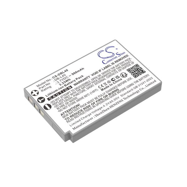 Sanyo DB-L40AU Battery