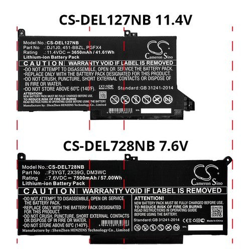 DELL 03KF82 Battery