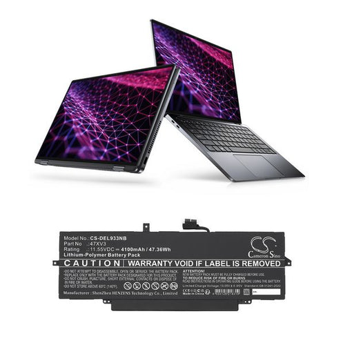 DELL Latitude 9330 V2KRT Battery