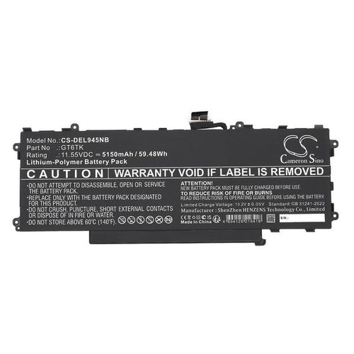 DELL K2CPY Battery