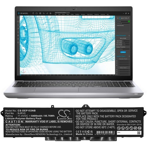 DELL 53XP7 Battery