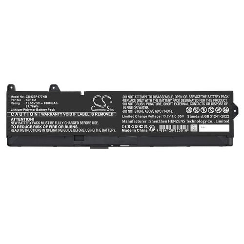 DELL X9FTM Battery