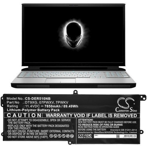 DELL Alienware Area 51m ALWA51M-D1741DB Battery