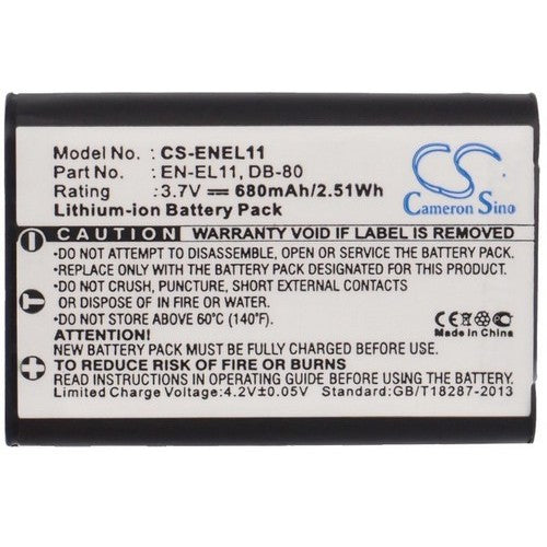 Pentax Optio V20 Battery