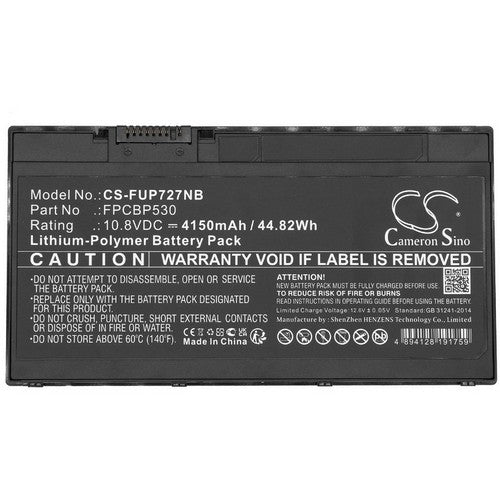 Fujitsu LifeBook P727 Battery