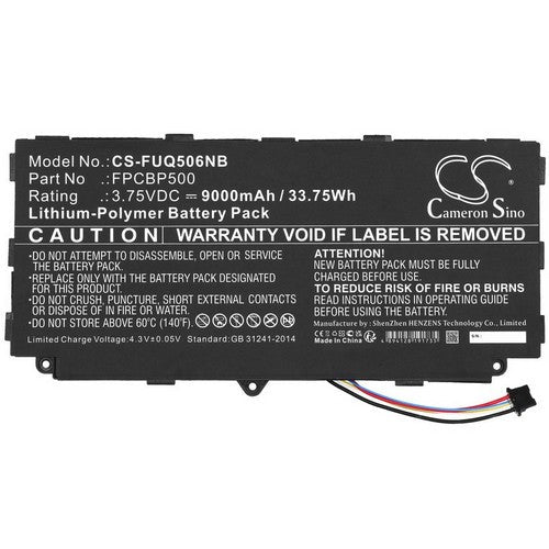 Fujitsu Arrows Tab Q507 Battery
