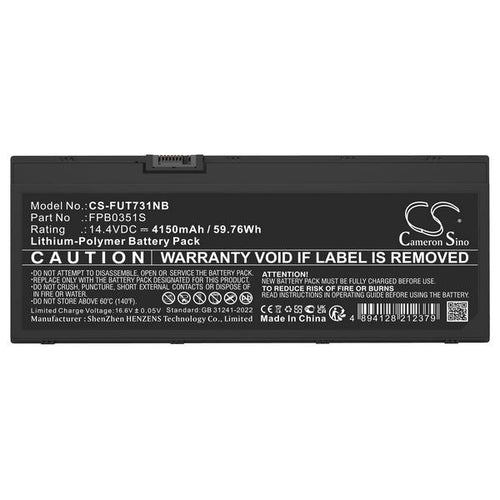 Fujitsu FPCBP577 Battery