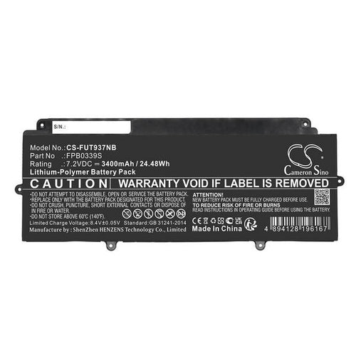 Fujitsu FPCBP535 Battery