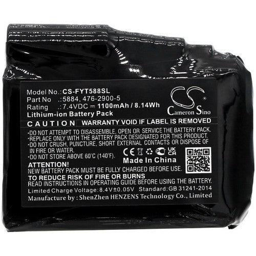 Fly Racing Title Heated Glove Heated Clothes Battery