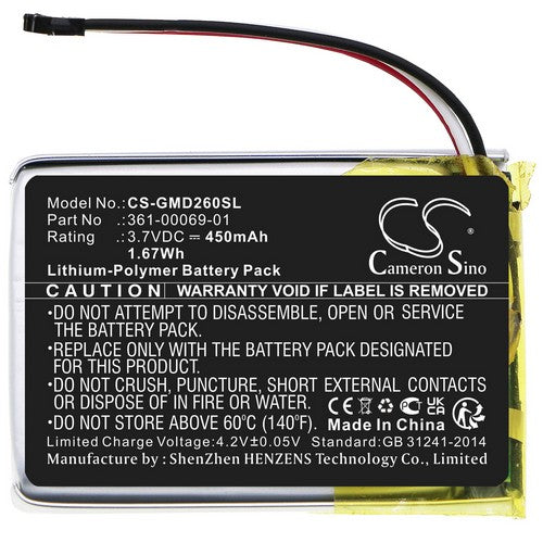 Garmin 010-02608-10 Battery