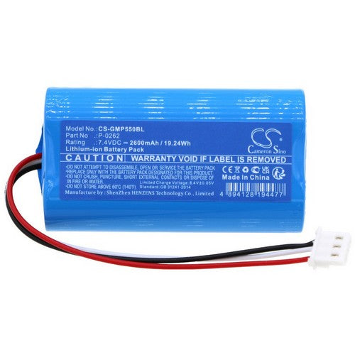 INT RASTER DP-150MX Battery