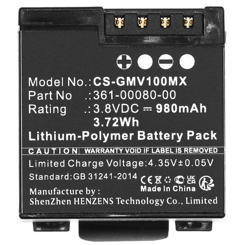 Garmin Virb X Compact Battery