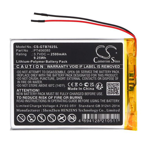 3GO PT406080 Battery