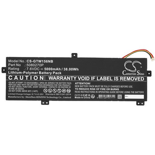 Gateway GWTN156-11BK Battery