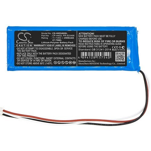 Harman/Kardon TL150409 Battery
