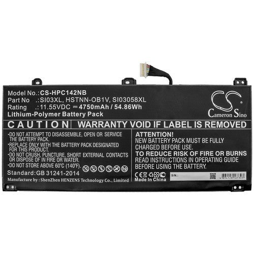 HP Chromebook X360 14C-CC0013DX Battery