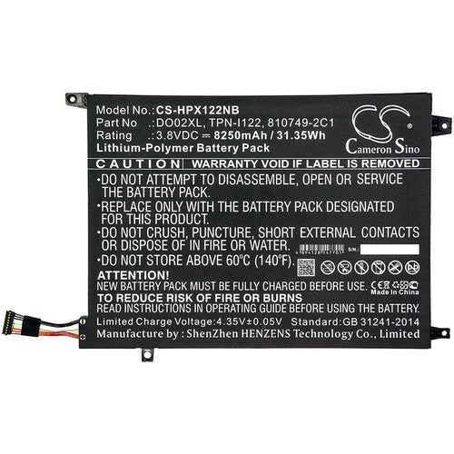 HP Pavilion X2 10-N013DX Convertible Battery