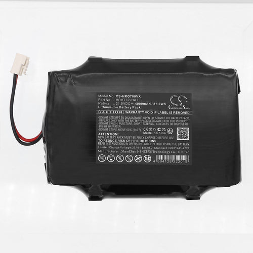 Hoover HRBT722BAT Battery