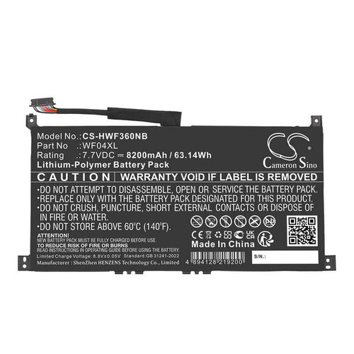 HP ENVY X360 13-BF0019NA Battery