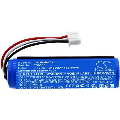 JBL TD0535 Battery