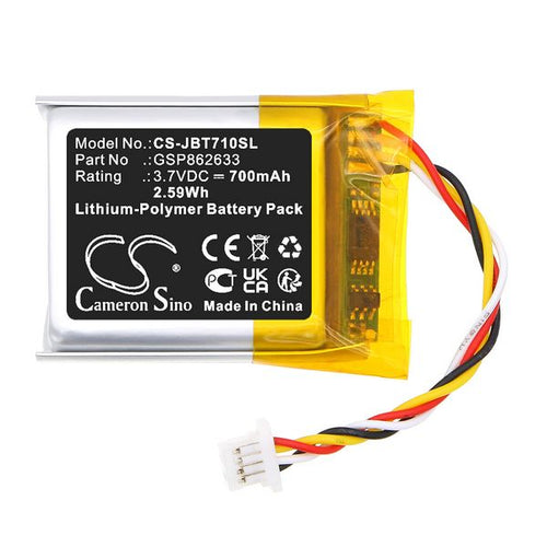 JBL Tune 710 BT Battery