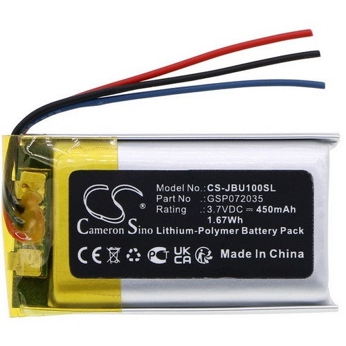 JBL UAONEARBTBK Battery