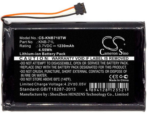 Kenwood PKT-03K Battery