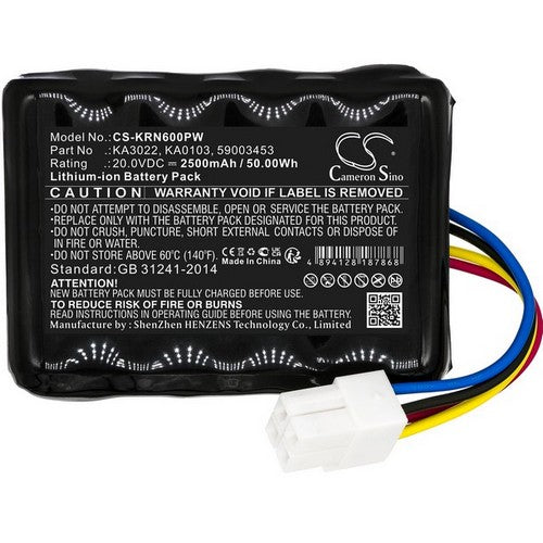 Kress KR123E Battery