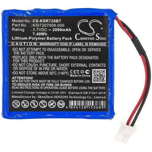 Ksenia Radius Indoor Siren Emergency Lighting Battery