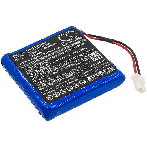 Ksenia Duo wireless repeater Emergency Lighting Battery