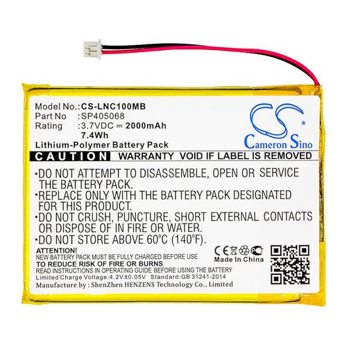 CS-LNC100MB Battery